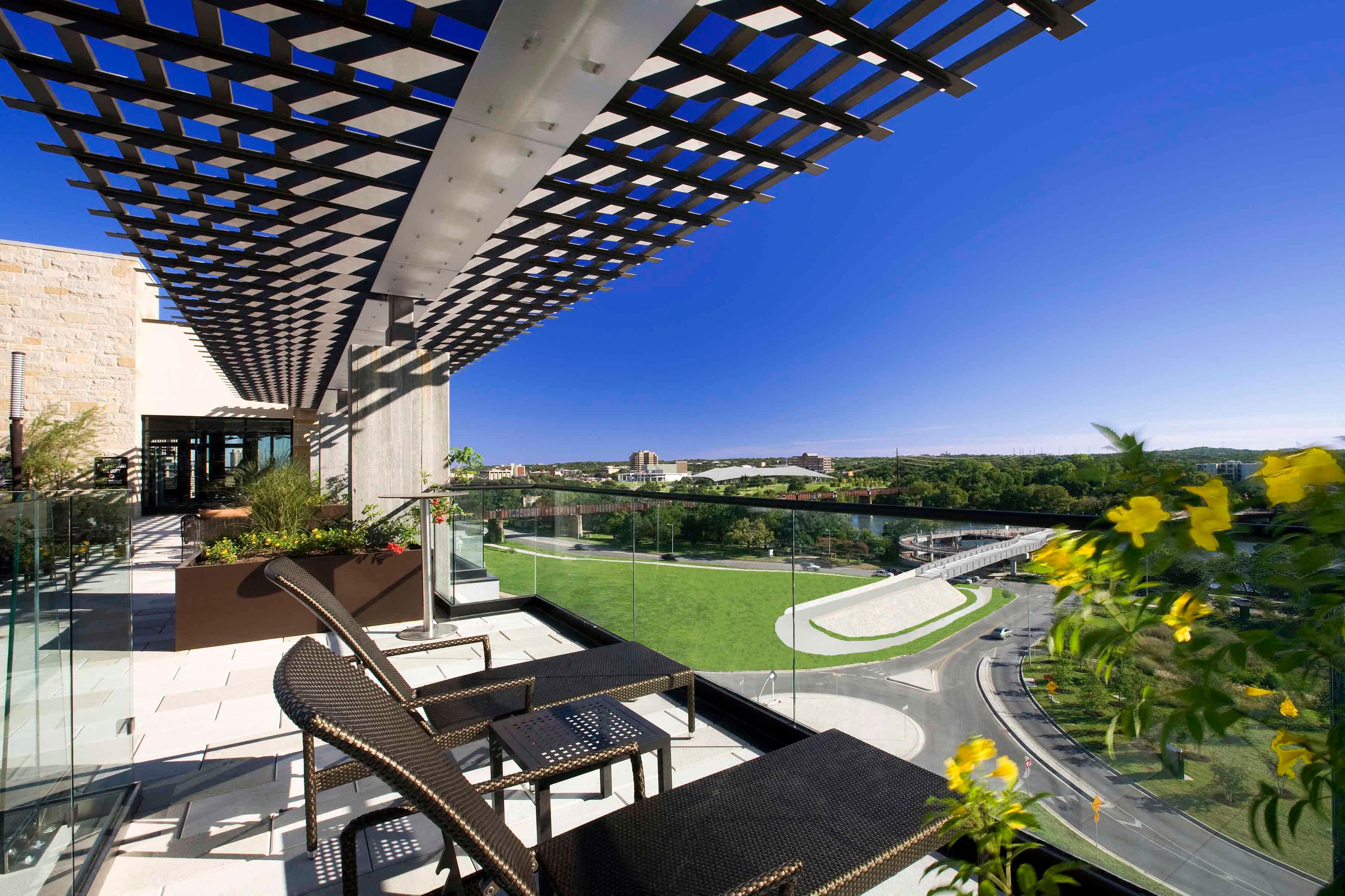 Rooftop view from pool